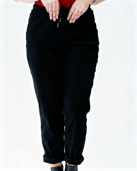 Jogger Italiano Leonor Negro