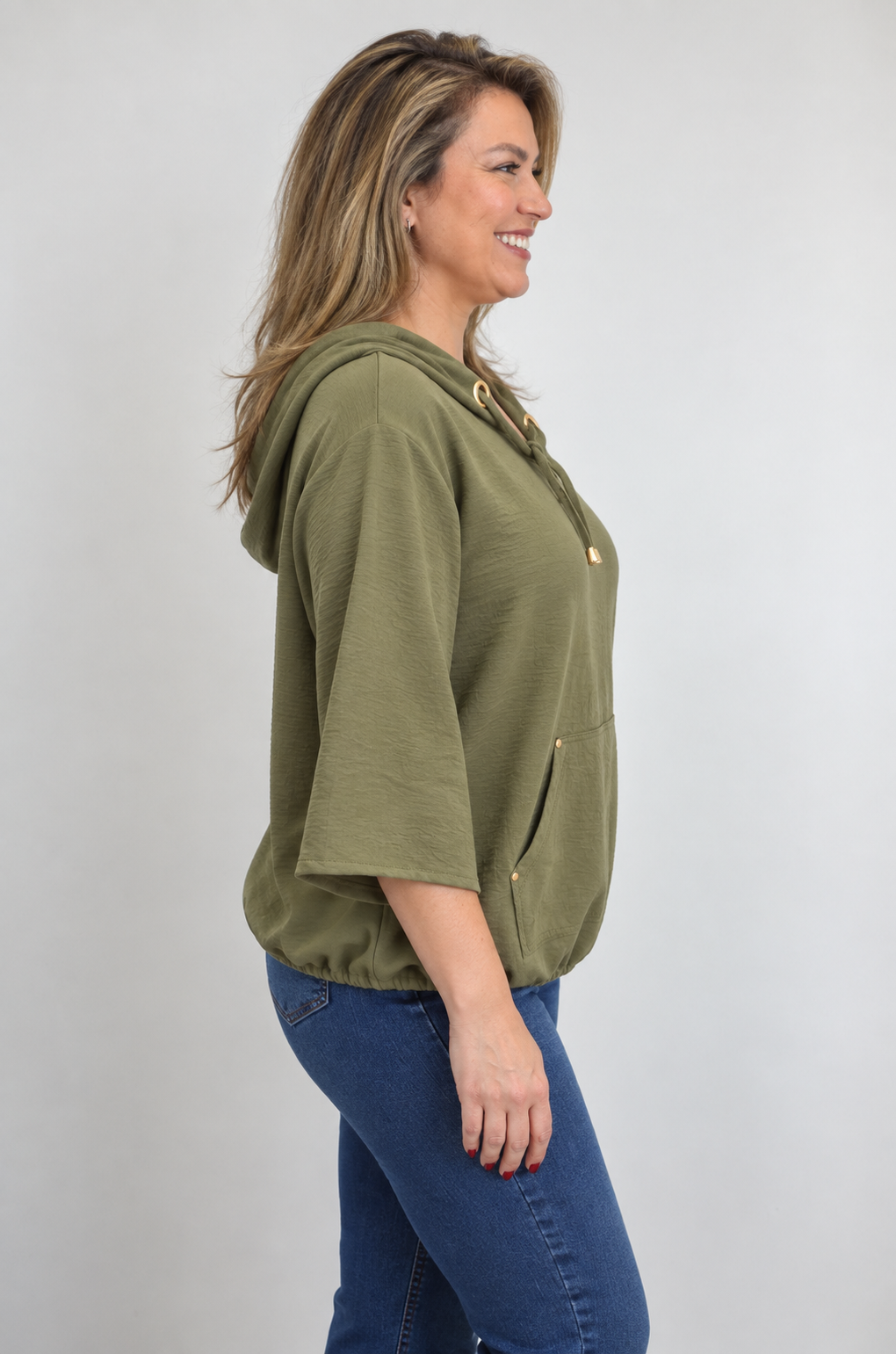 Polerón Denisse Verde Olivo