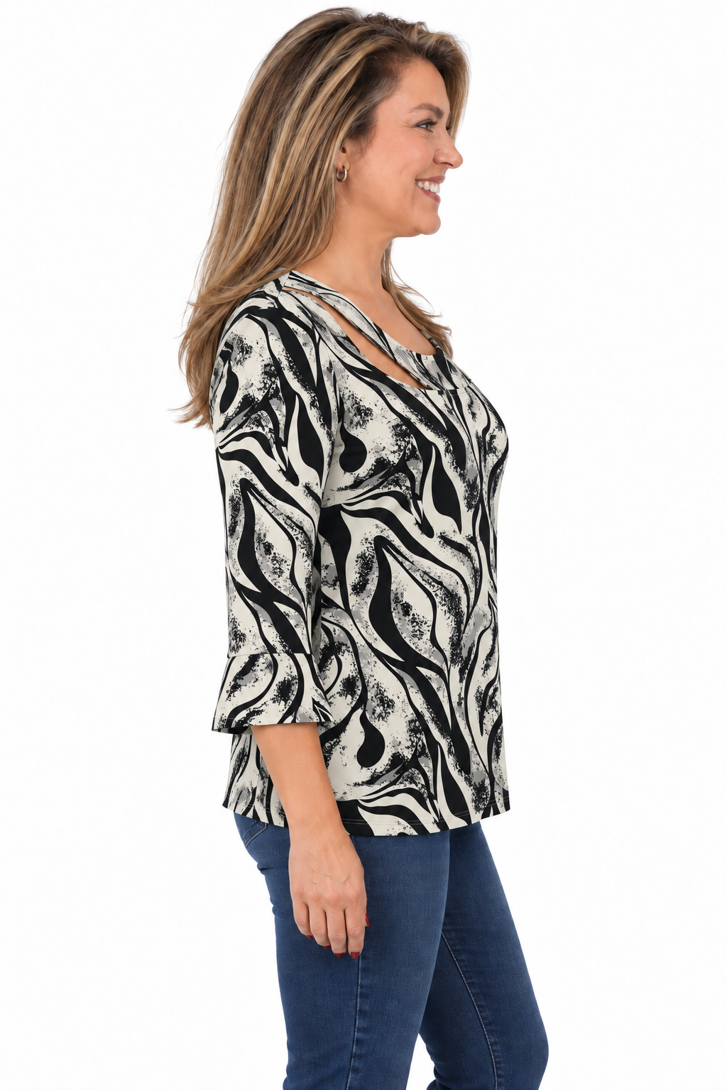Polera Karin Cebra