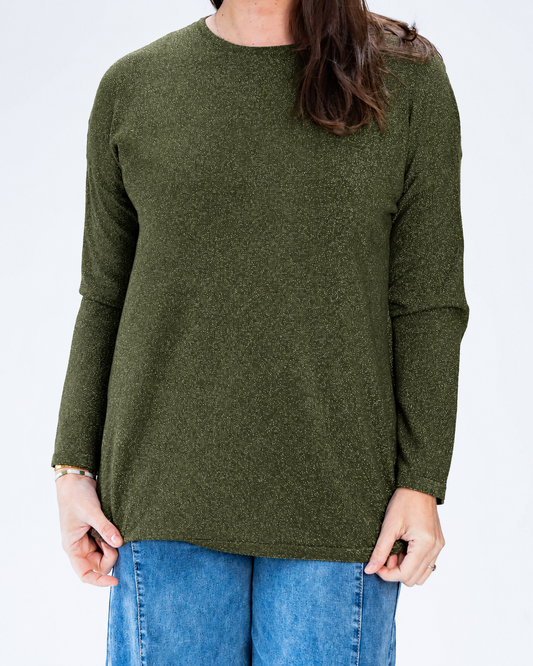 Sweater Lurex Thalia Verde