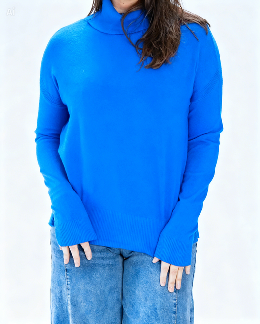 Sweater Beatle Paulina Azul