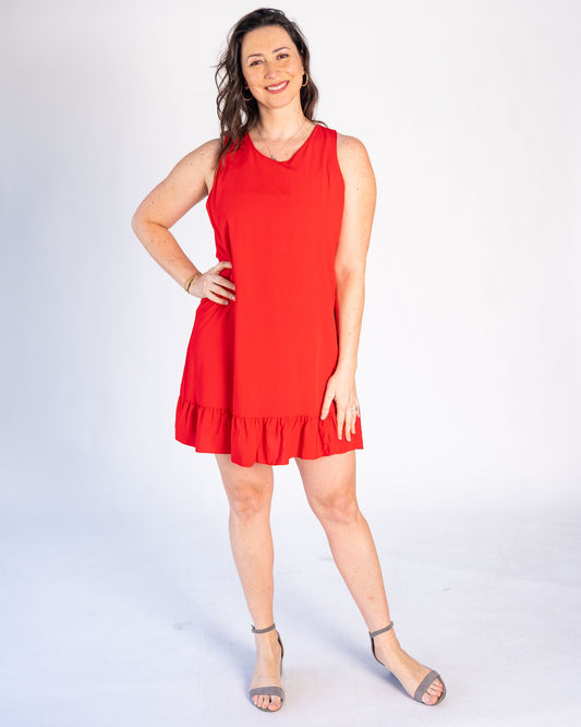 Vestido BR Luciana Rojo