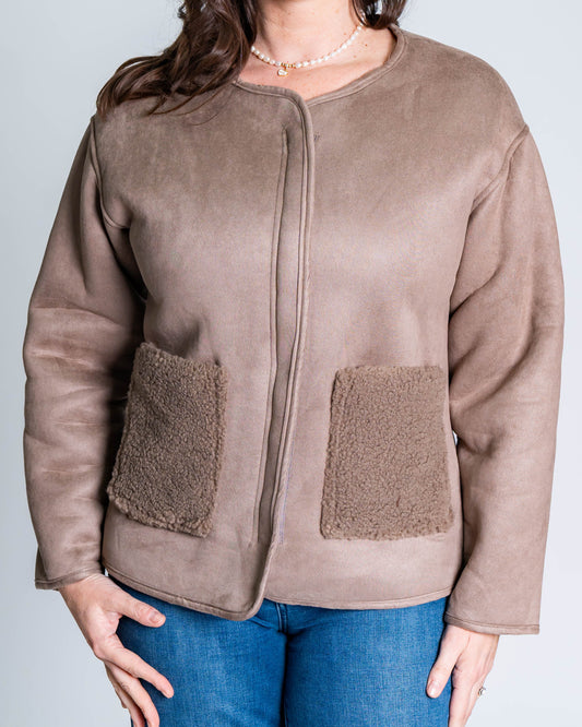 Chaqueta Marie Chiporro Beige