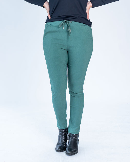 Jogger Italiano Liso Verde