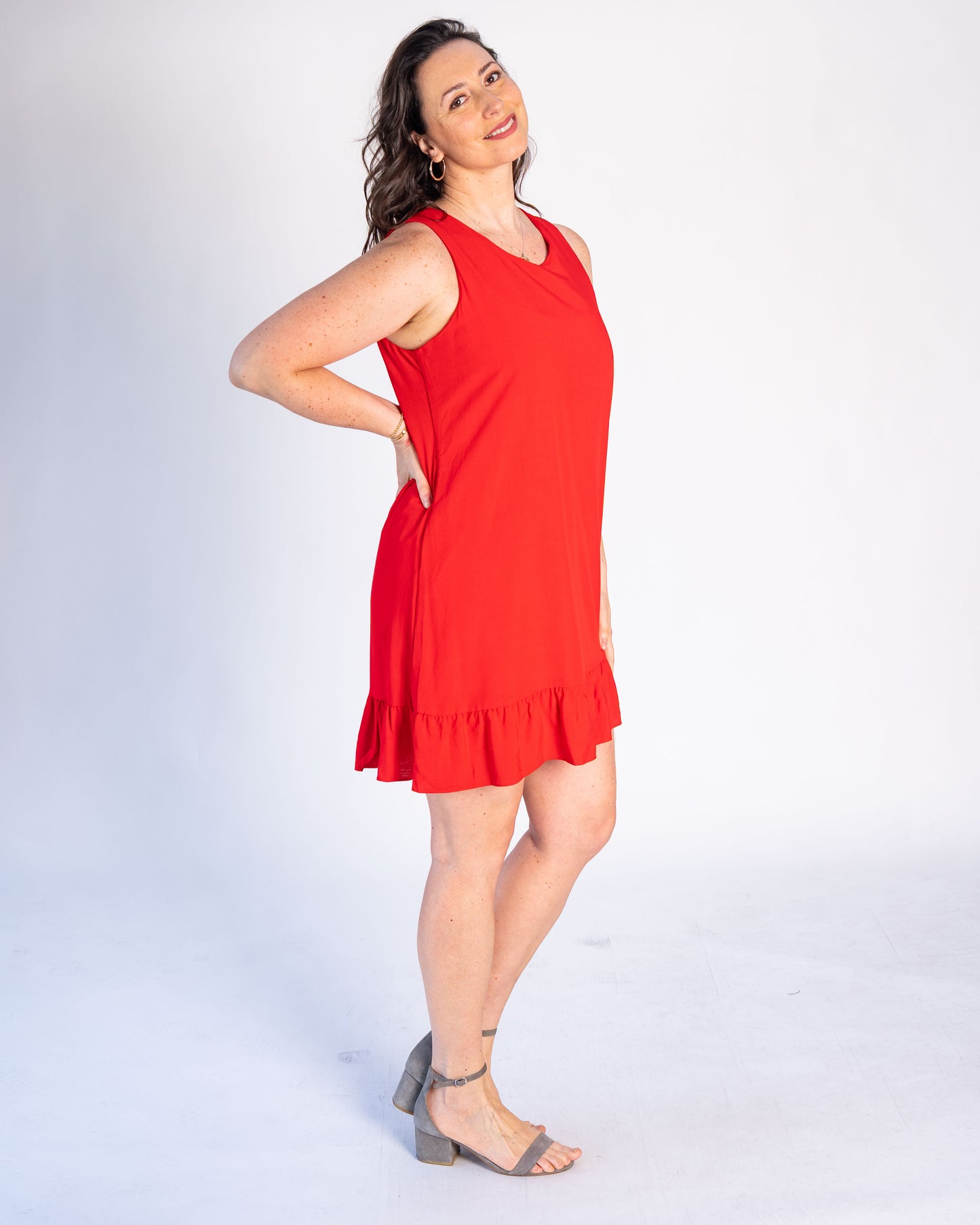 Vestido BR Luciana Rojo