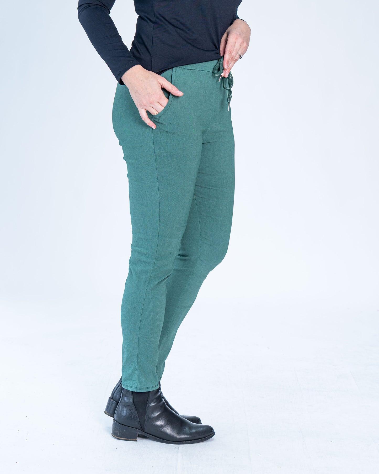 Jogger Italiano Liso Verde