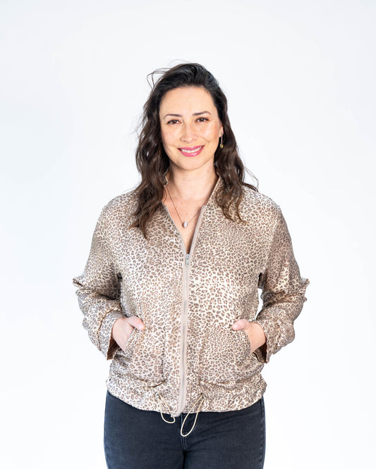 Bomber Coty Leopardo