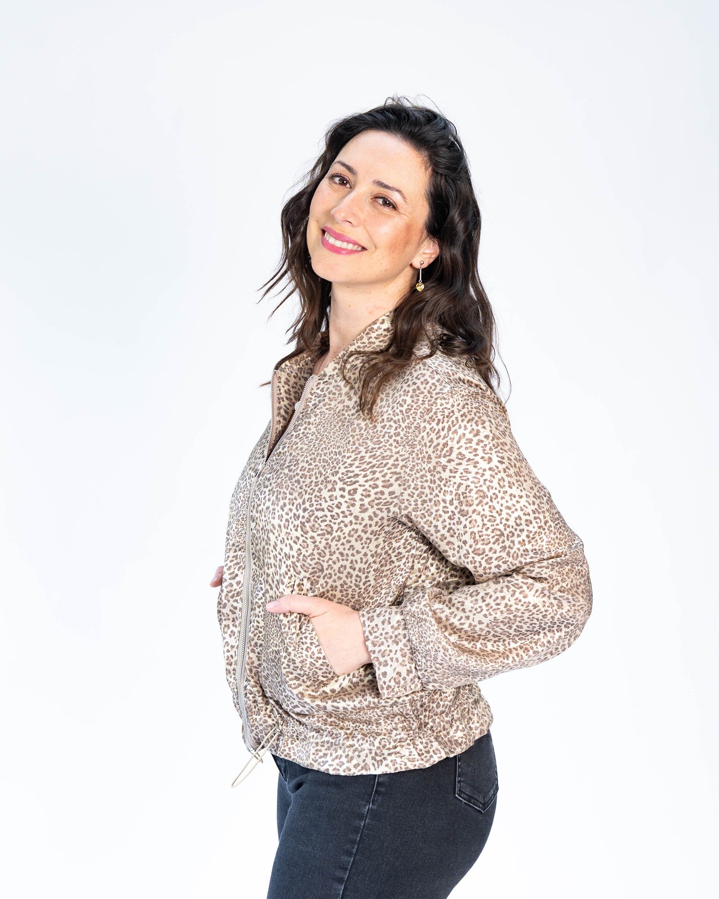 Bomber Coty Leopardo