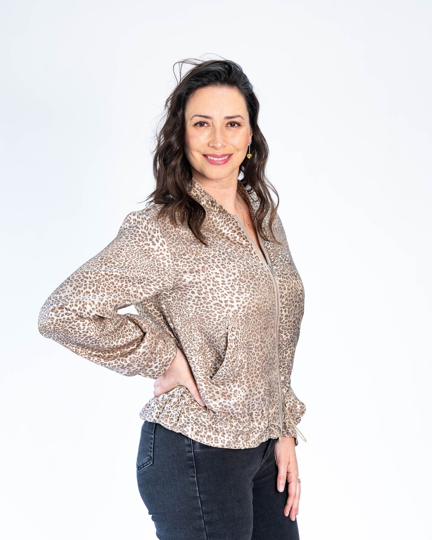 Bomber Coty Leopardo