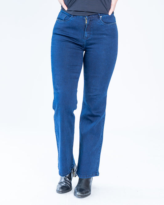 Jeans Recto Caleb Azul Oscuro