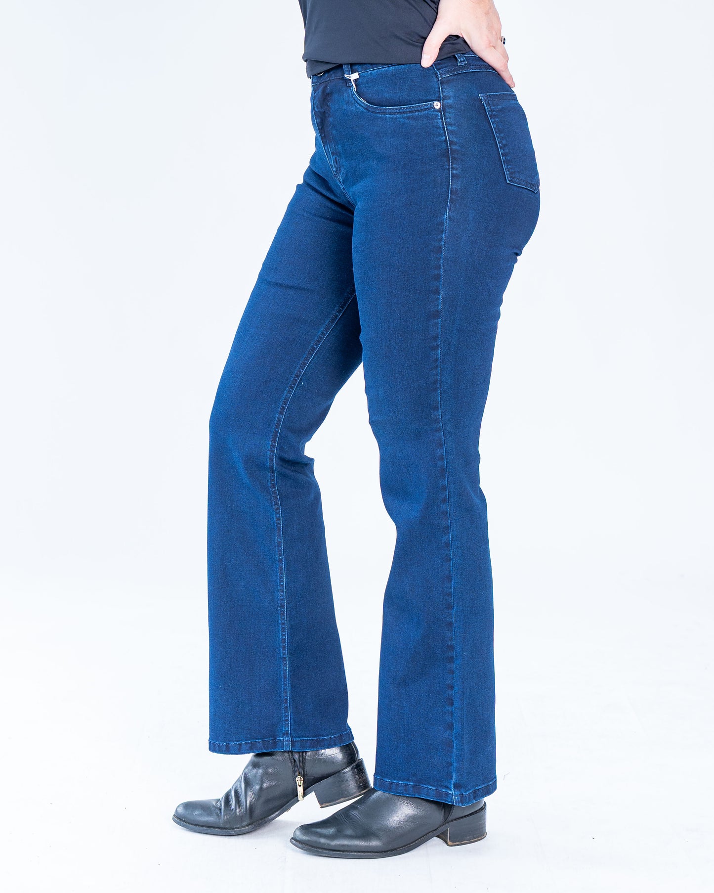 Jeans Recto Caleb Azul Oscuro