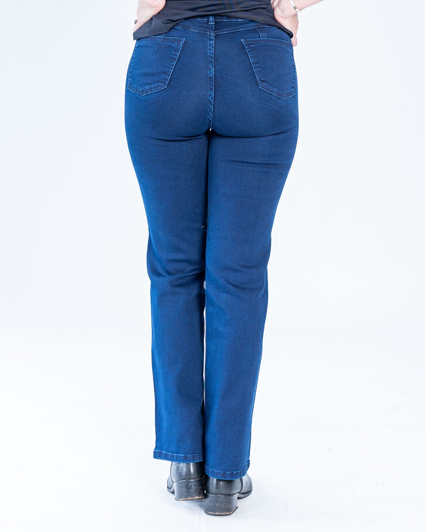 Jeans Recto Caleb Azul Oscuro