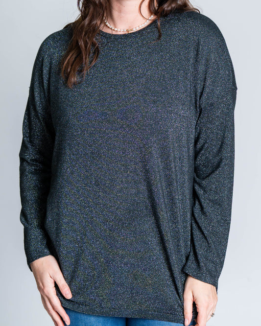 Sweatr Lurex Thalia Negro