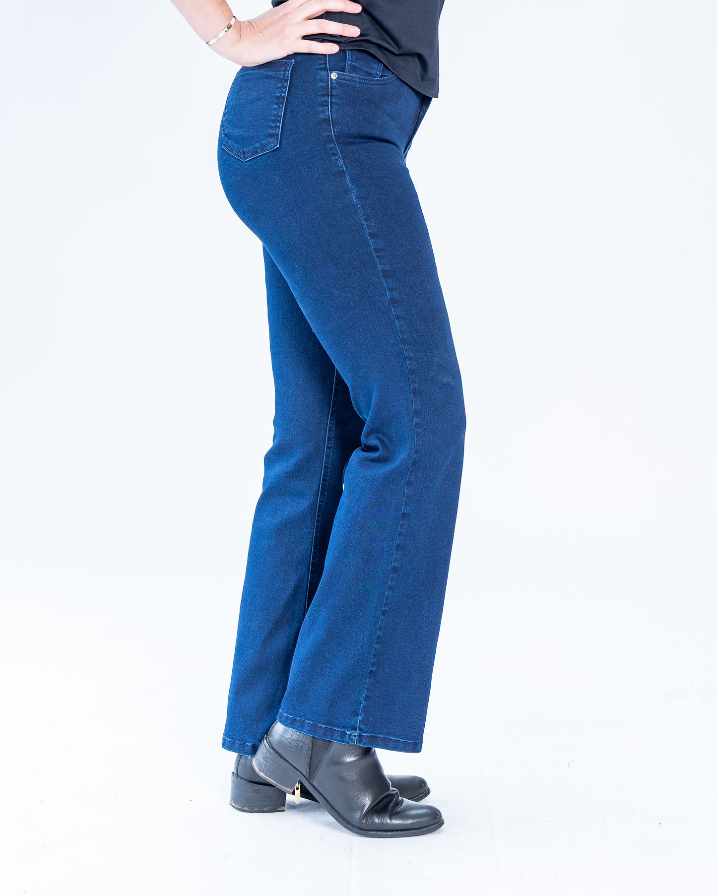Jeans Recto Caleb Azul Oscuro