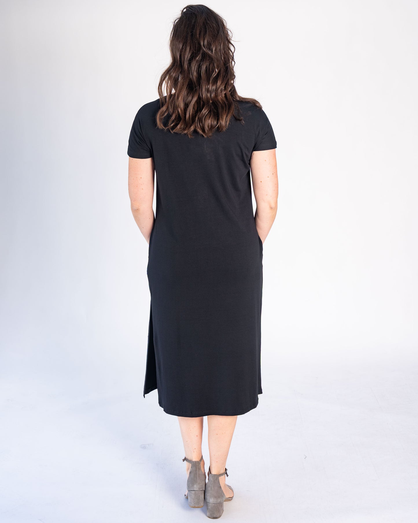 Vestido BR Brillos Negro Estrella