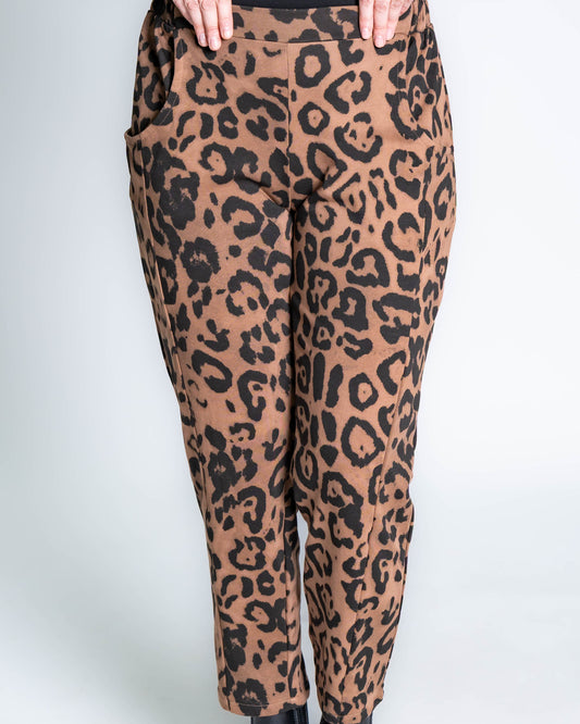 Pantalón Conjunto Fer Print Café