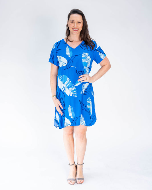 Vestido BR Rafaela Azul