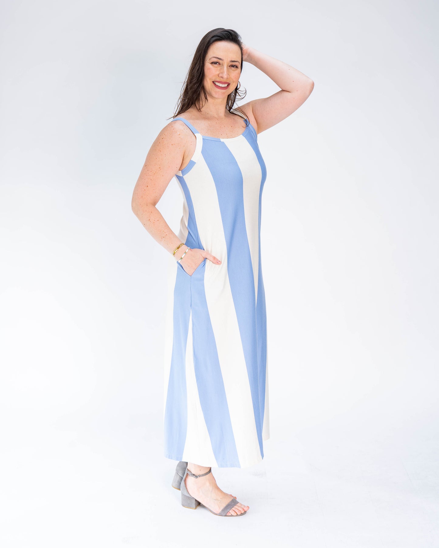Vestido BR Simone Celeste