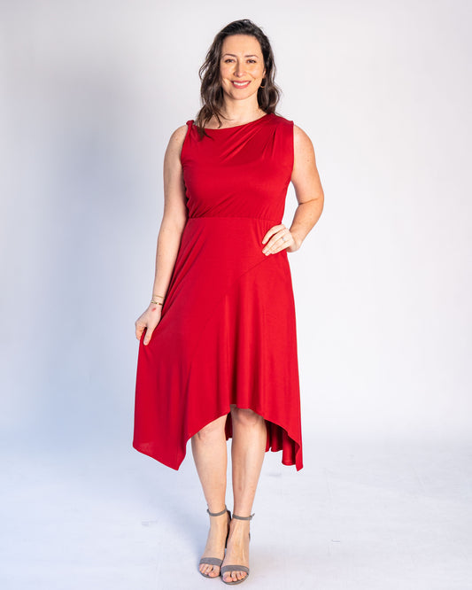 Vestido BR Helena Rojo