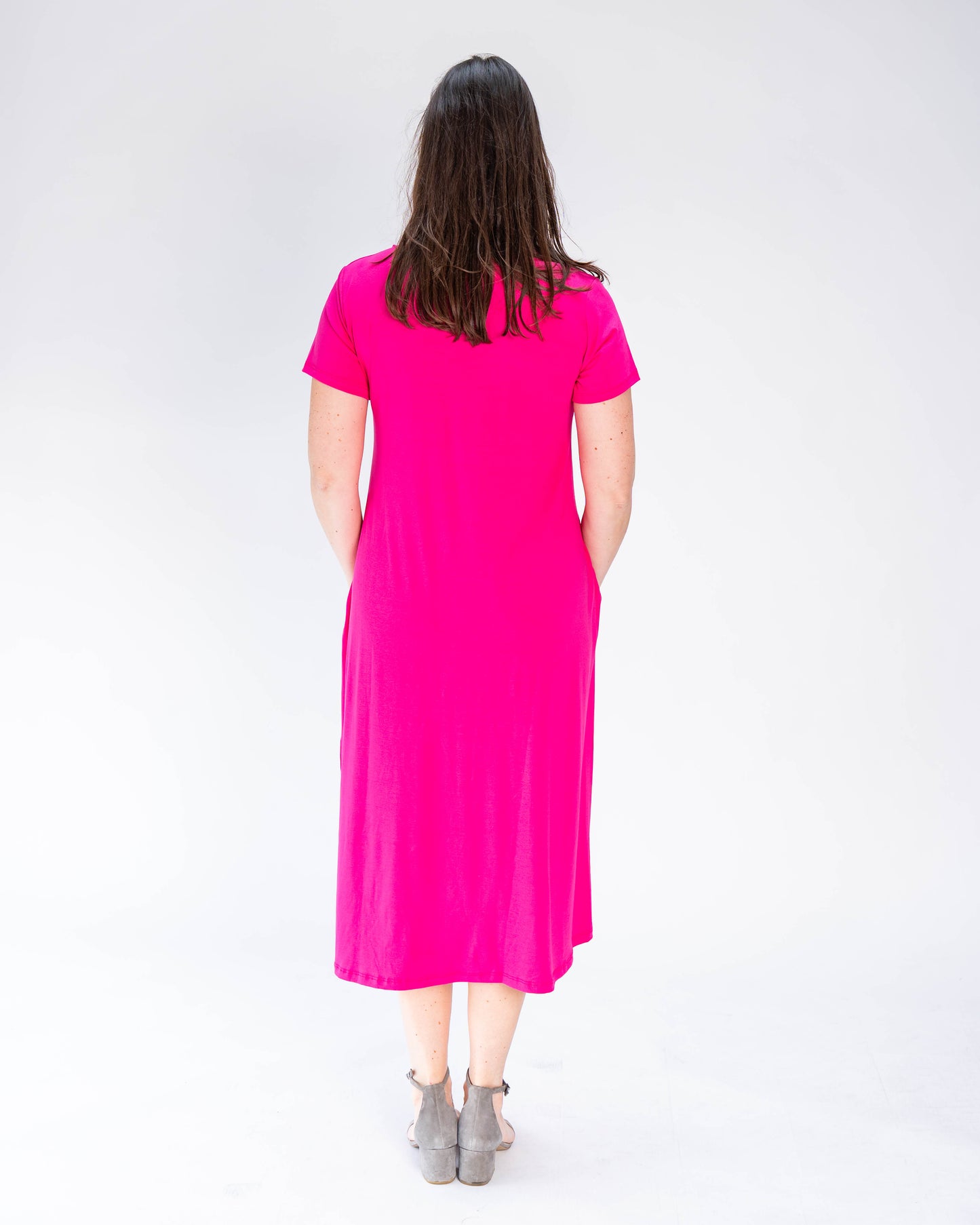 Vestido BR Hibiscus Fucsia