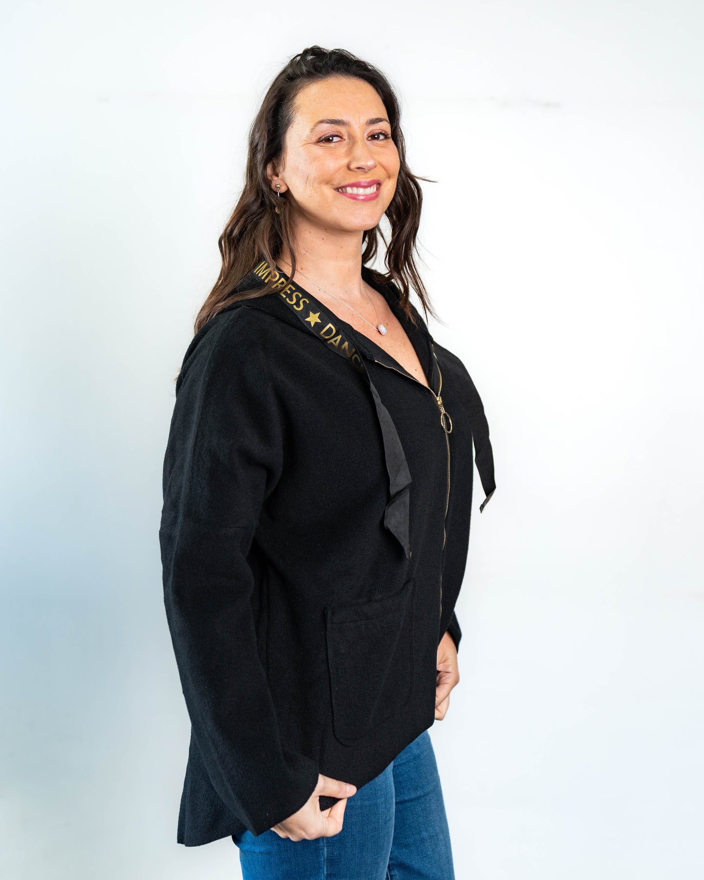 Chaqueta Paño Dreams Negro