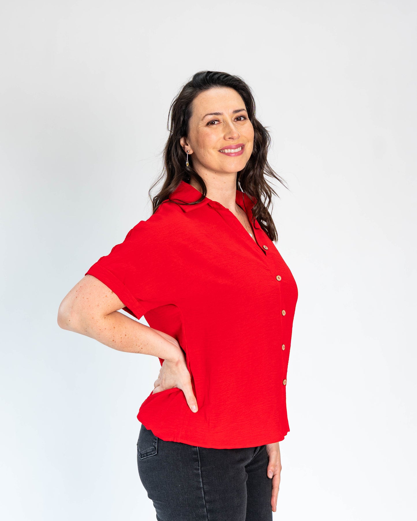Blusa Carola Rojo