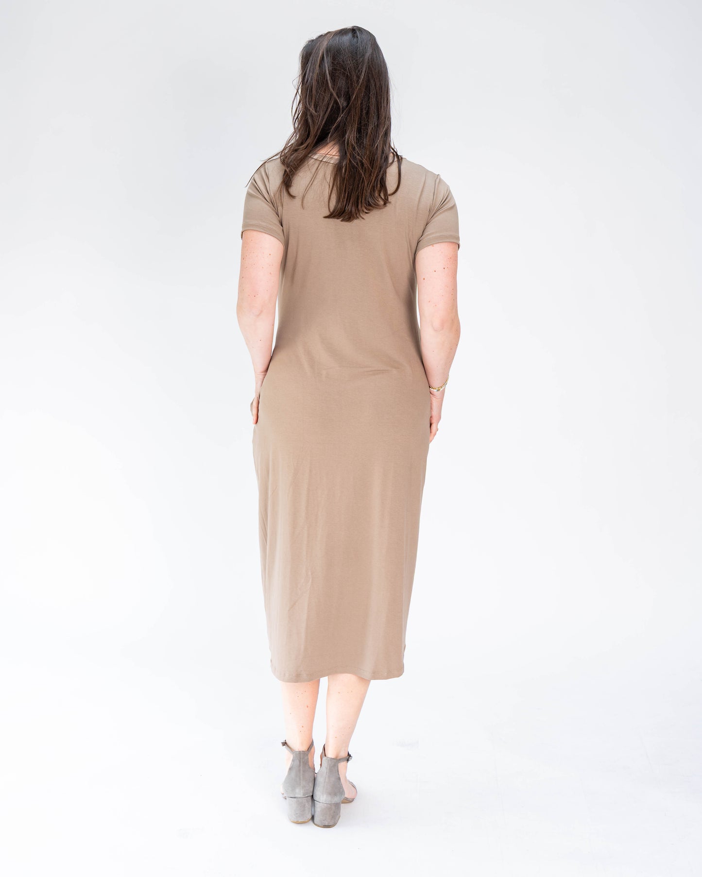 Vestido BR Hibiscus Beige