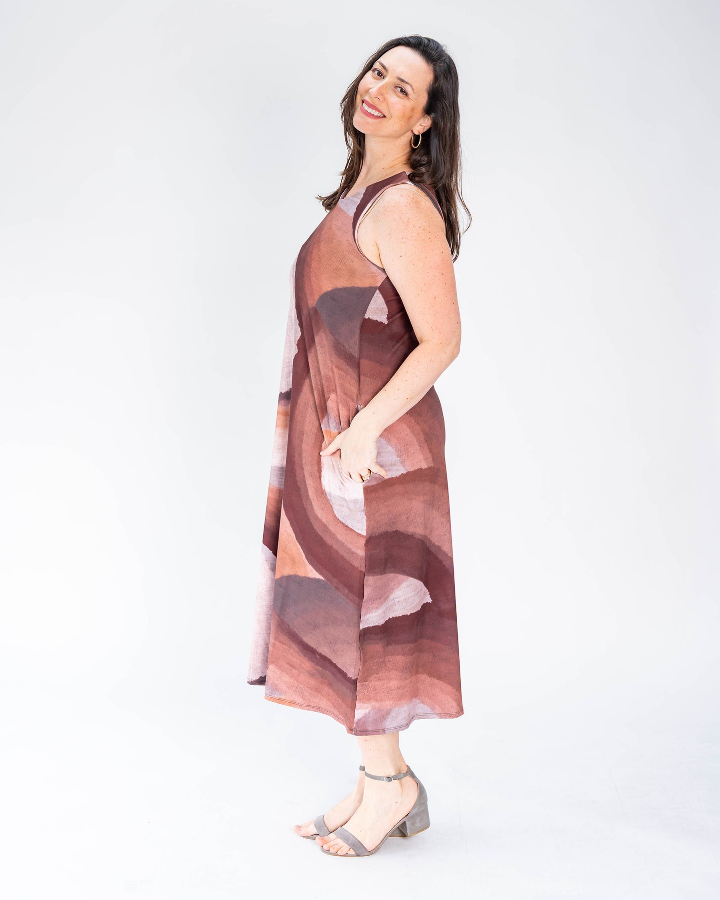 Vestido BR Mary Café