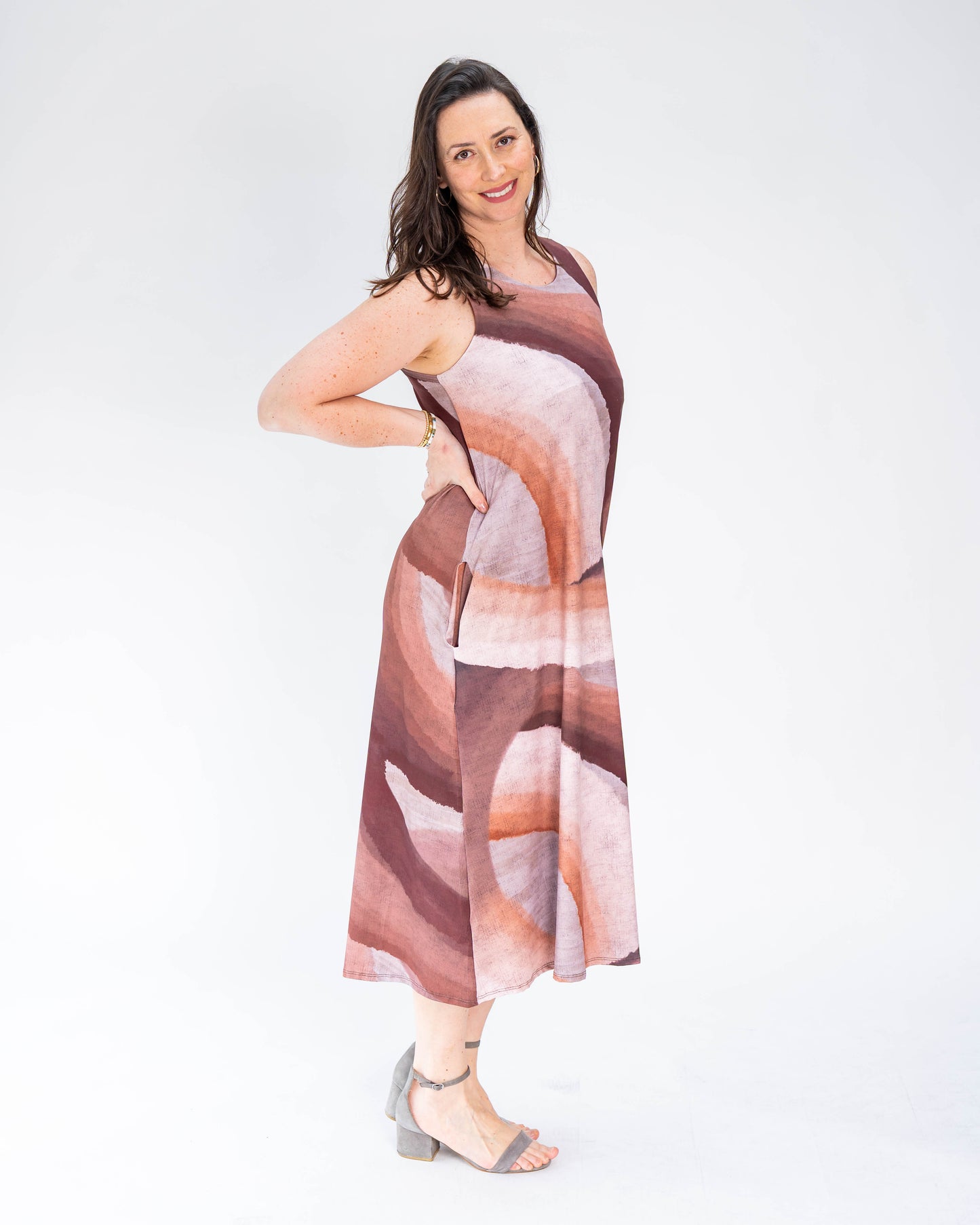 Vestido BR Mary Café