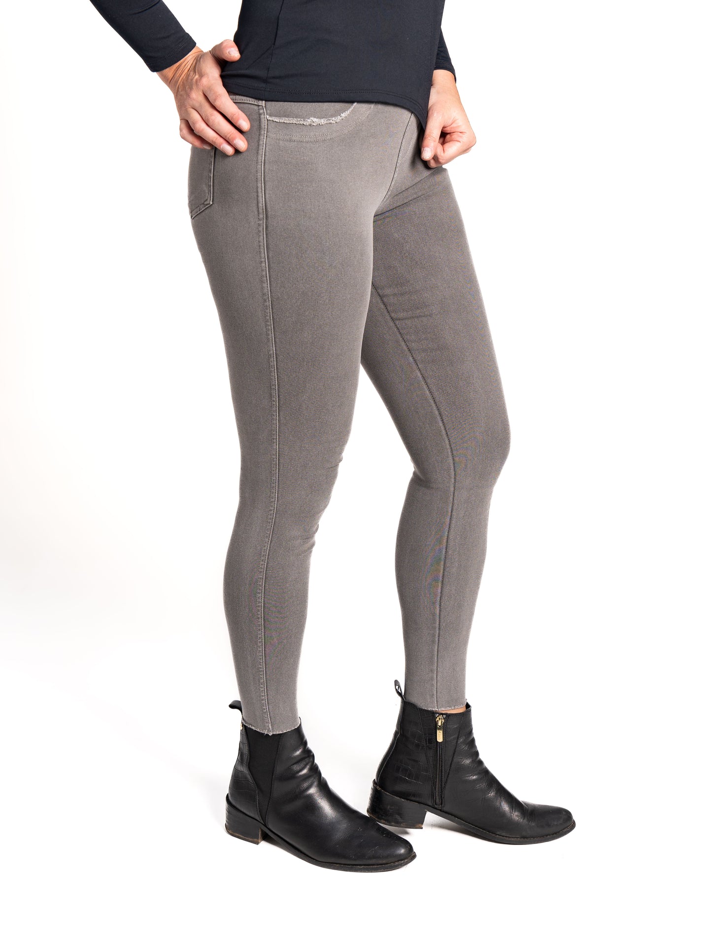 Calza Elasticada Gris