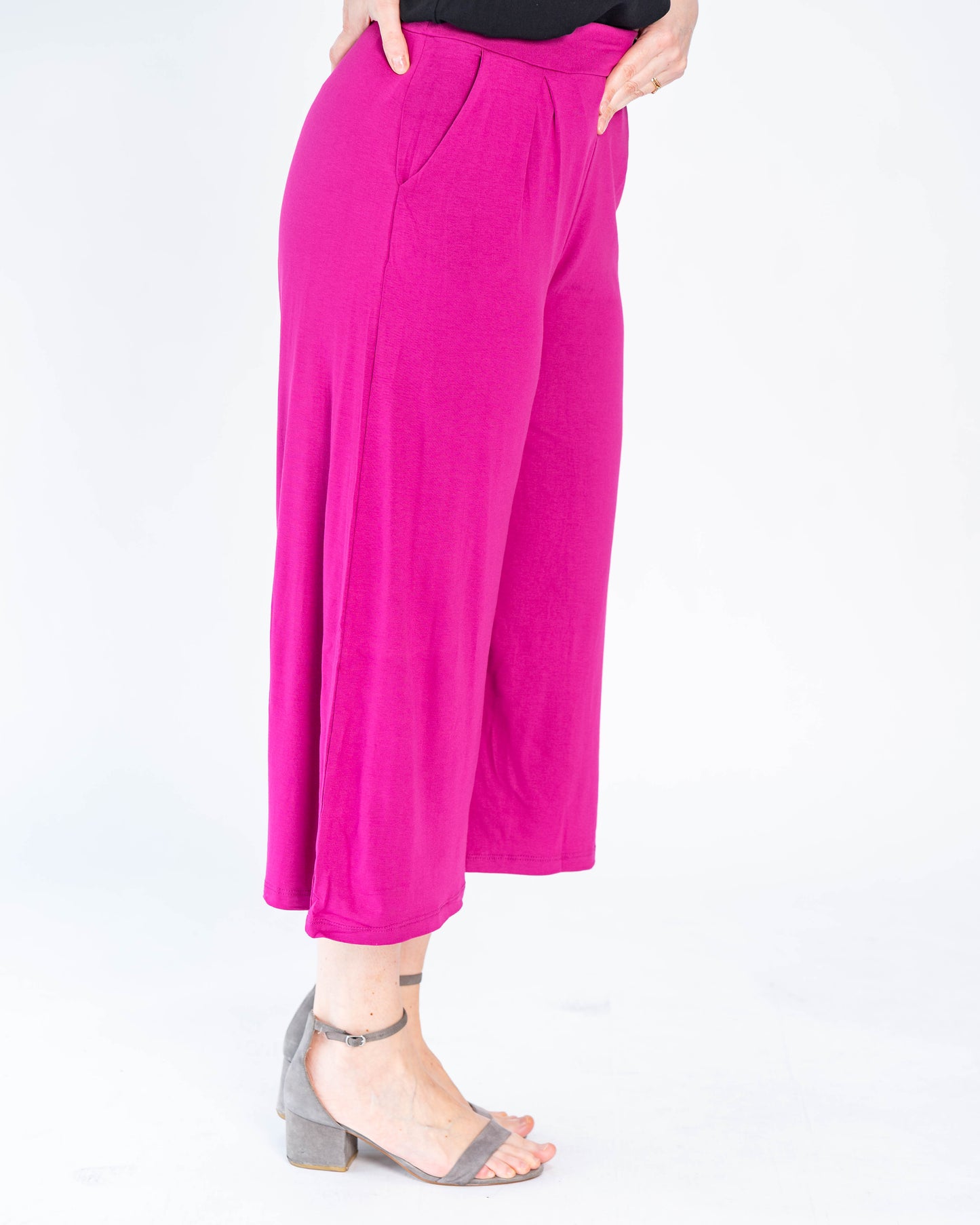 Pantalón BR Capri Liso Magenta