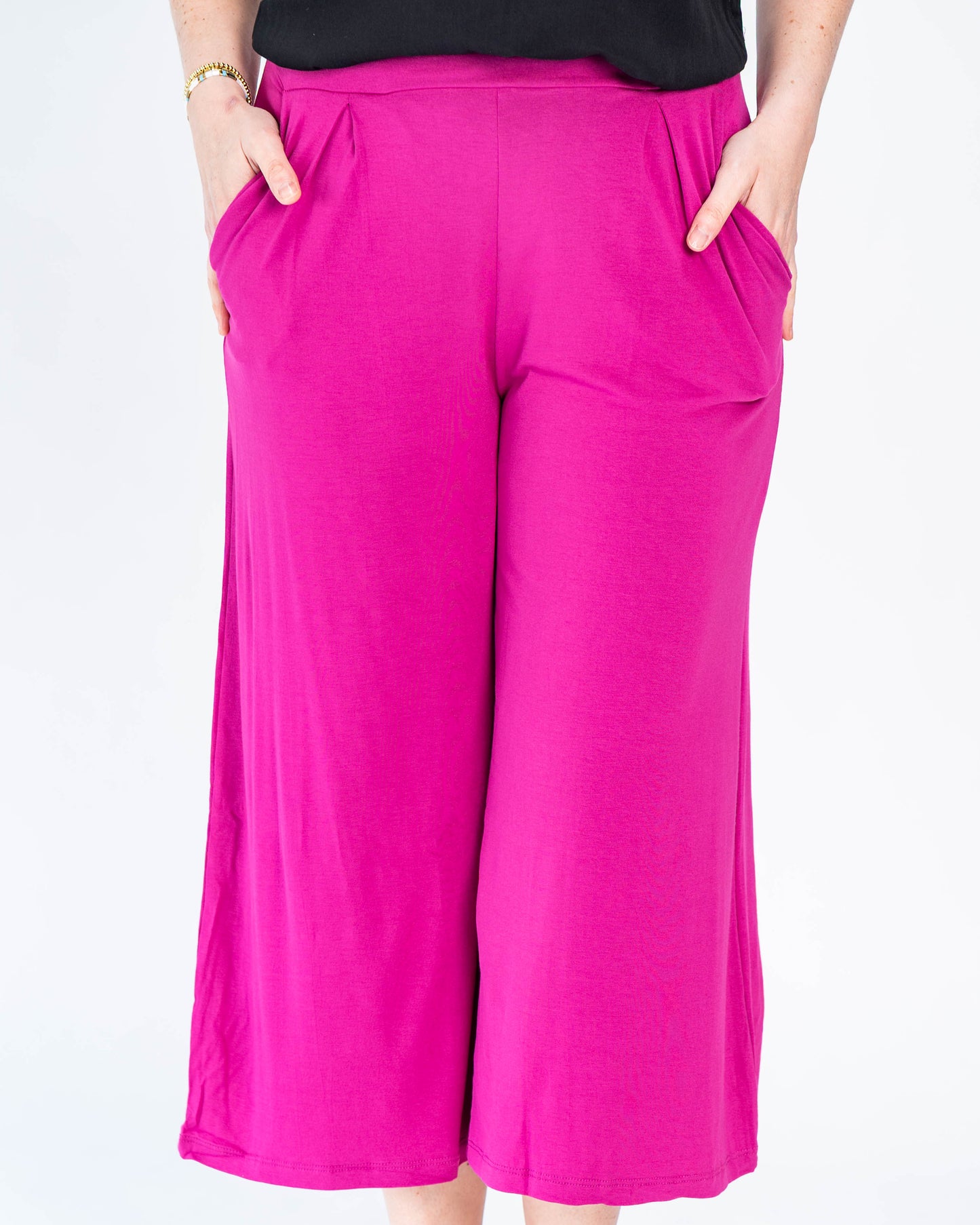Pantalón BR Capri Liso Magenta