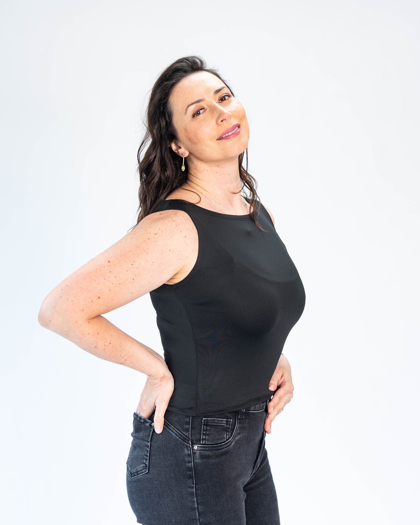 Polera Básica Isabella Negro