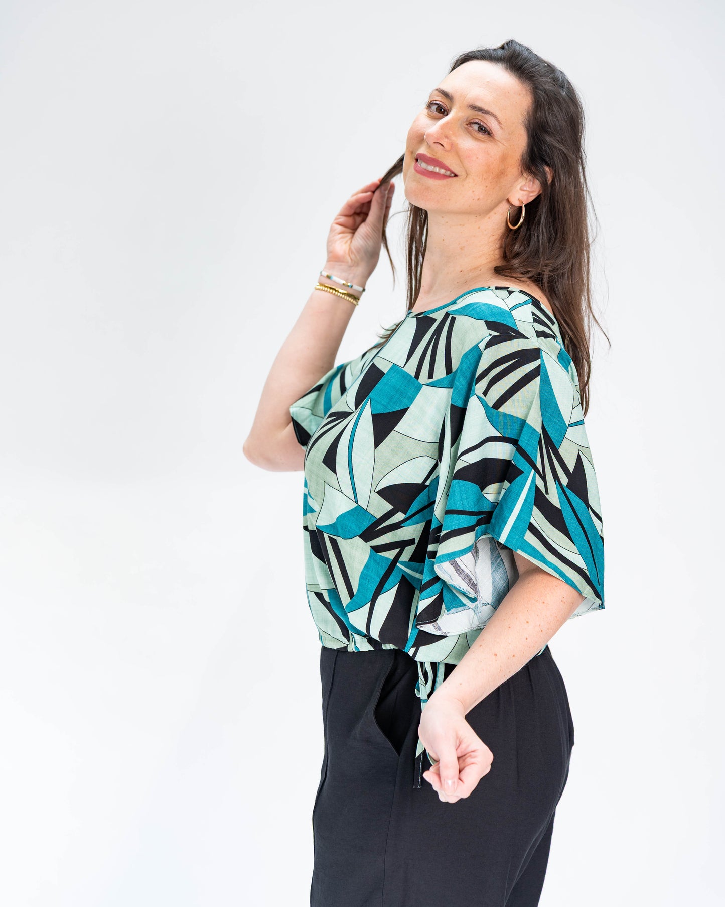 Polera BR Tatiana Figuras Calipso