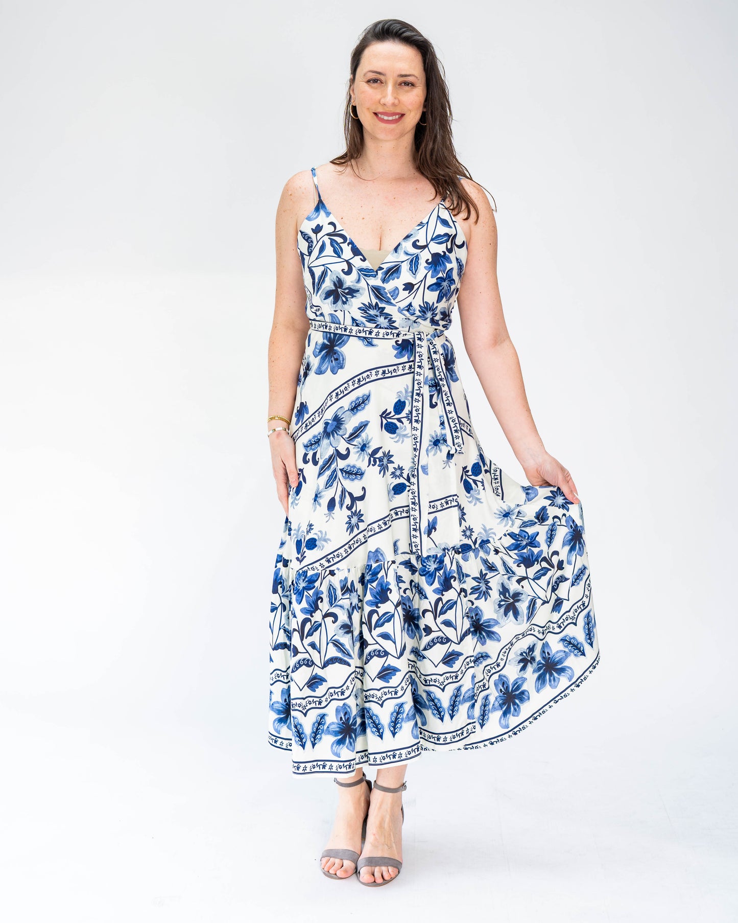Vestido BR Aurora Azul