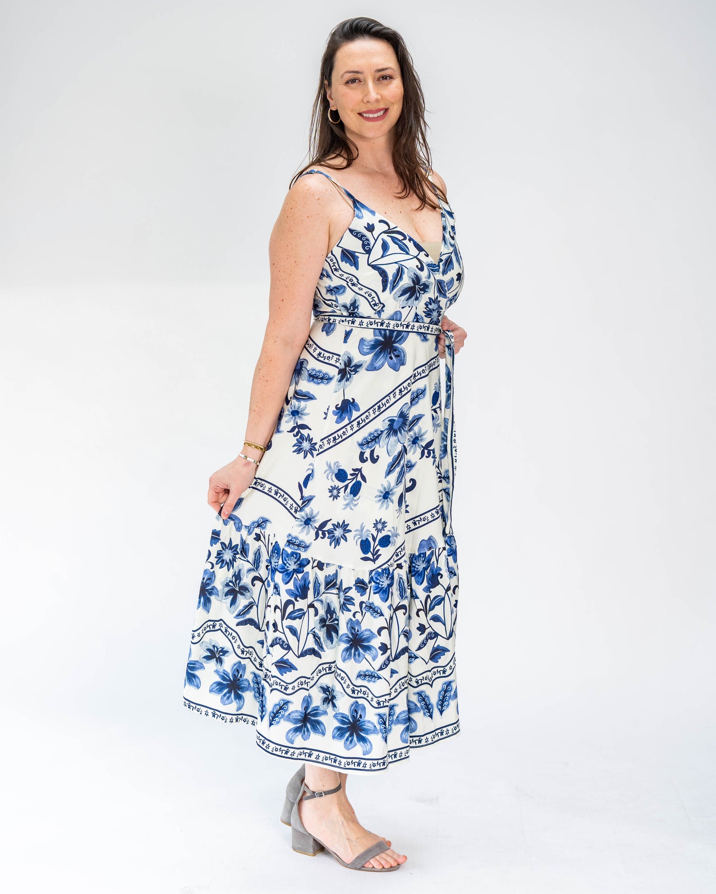 Vestido BR Aurora Azul