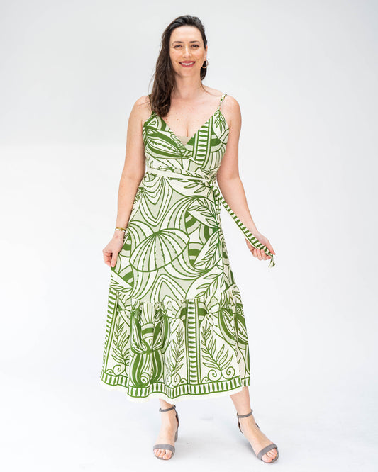 Vestido BR Aurora Verde