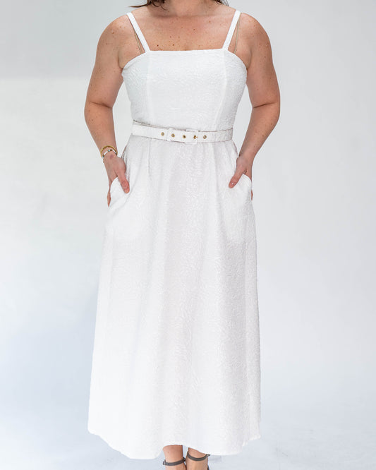 Vestido BR Encaje Blanco