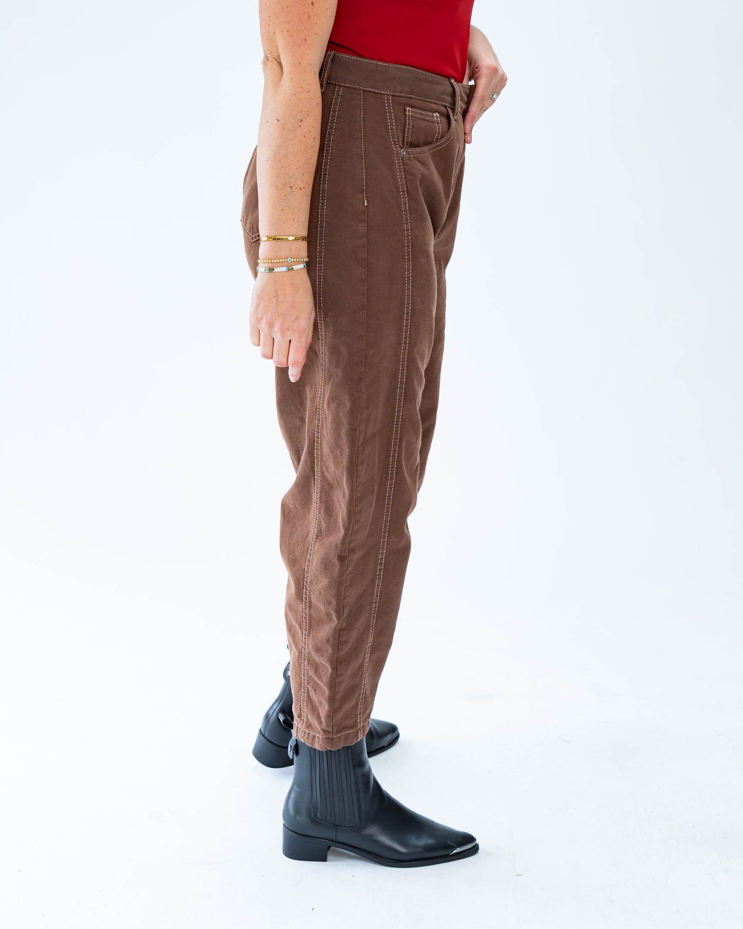 Jeans Baggy Alumco Café