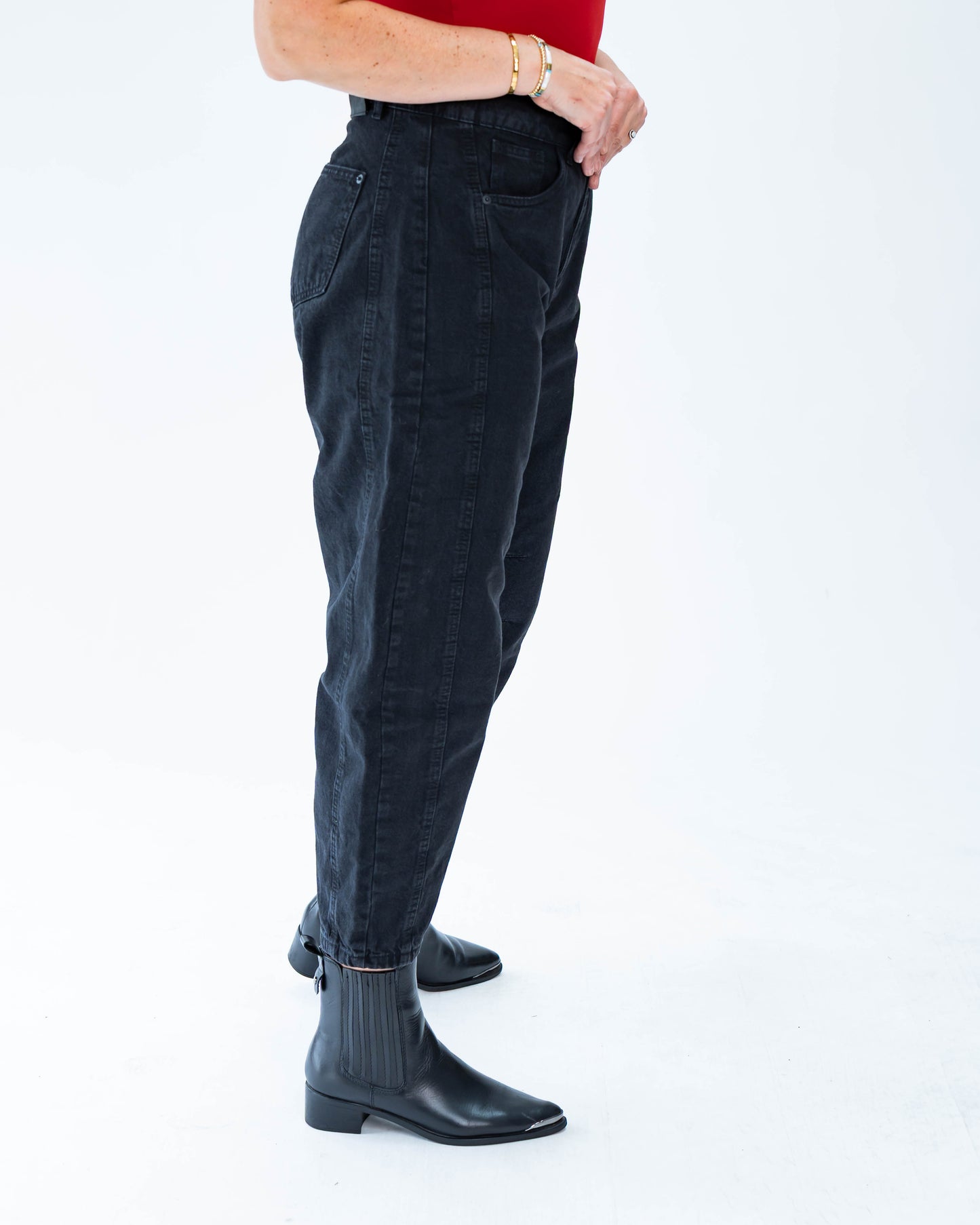 Jeans Baggy Alumco Negro