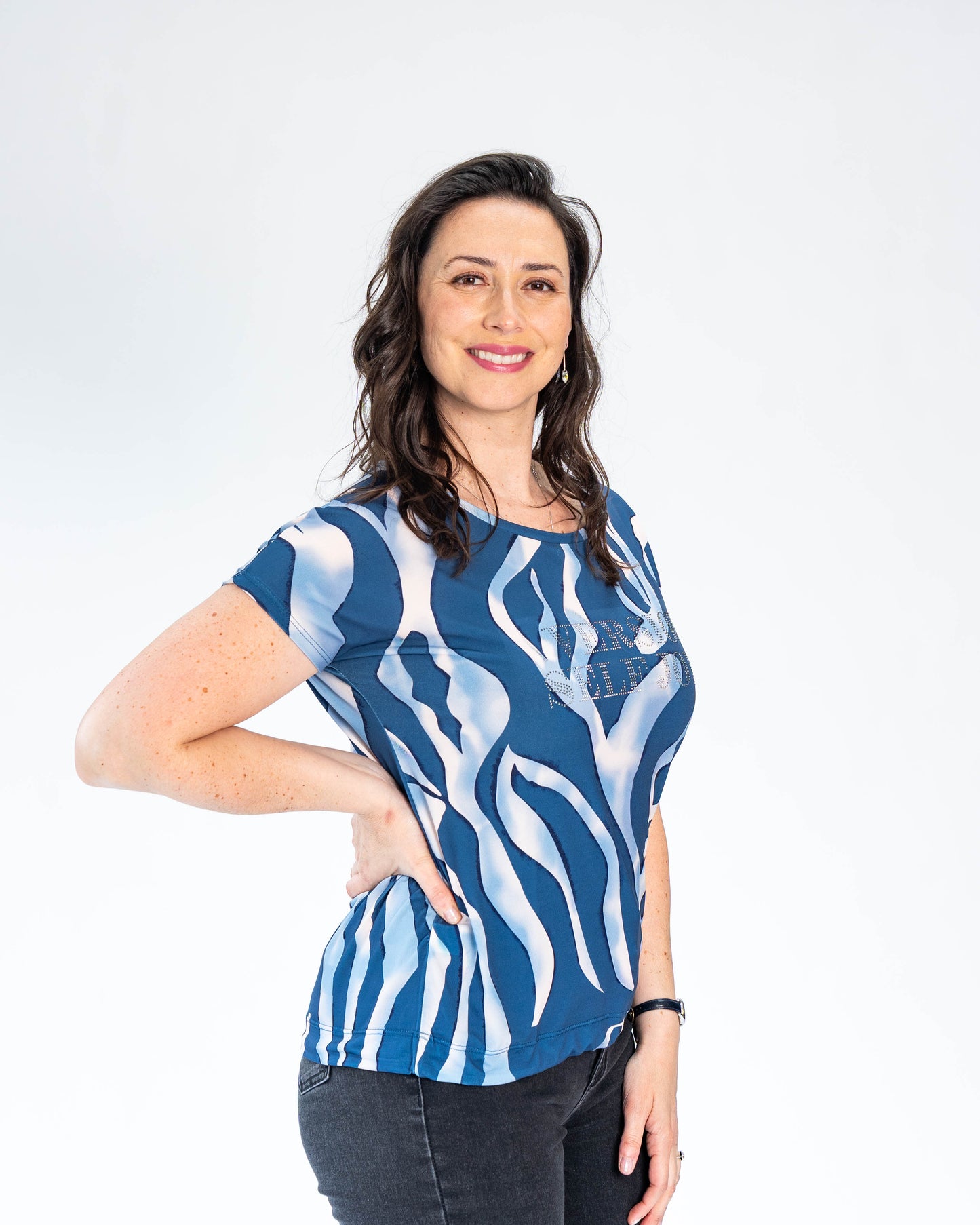 Polera Isabella Versión Azul