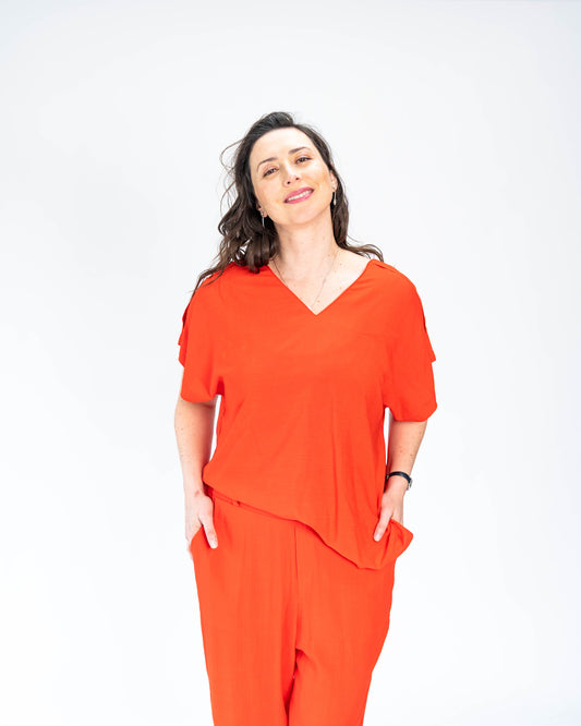 Polera BR Greta Rojo