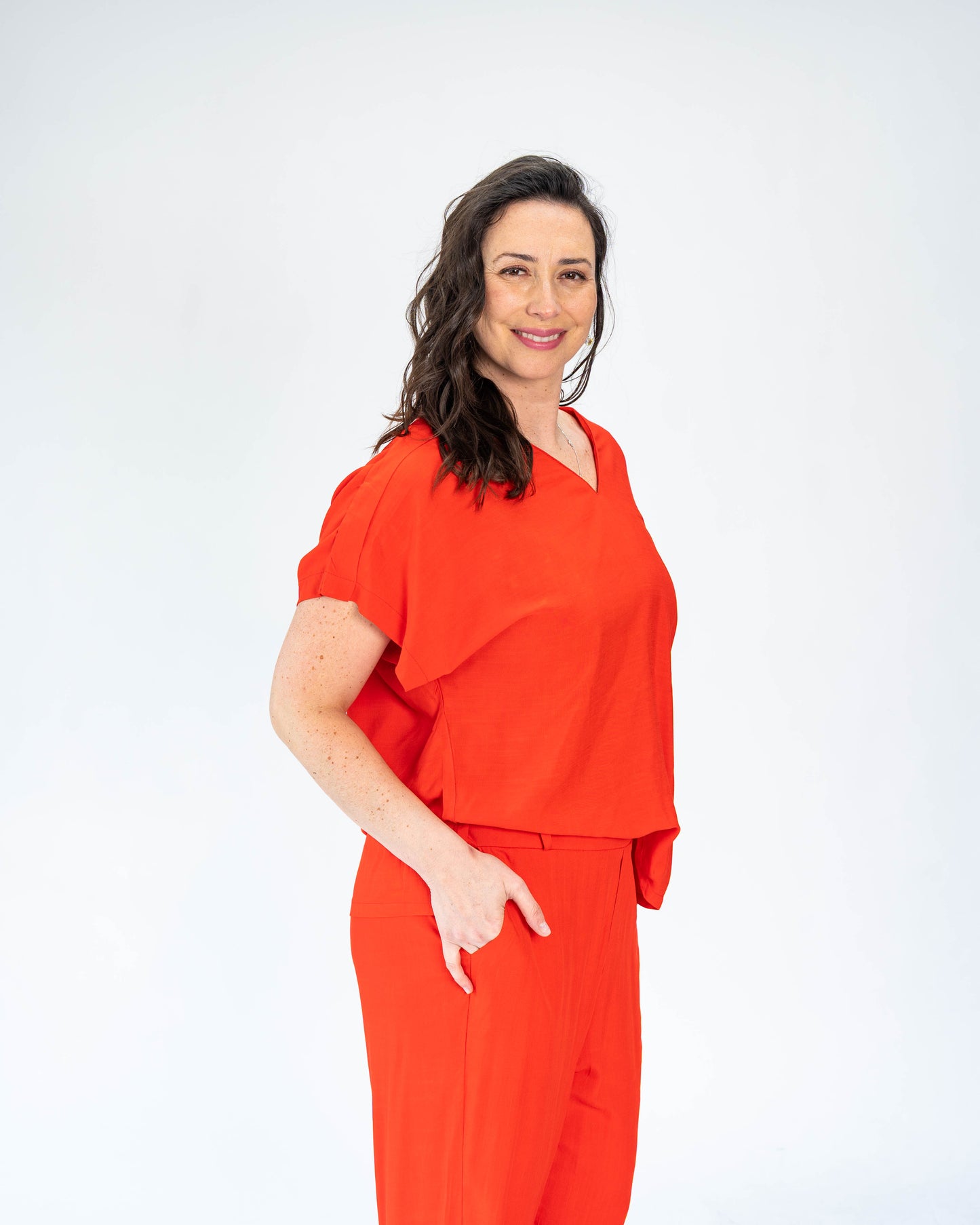 Polera BR Greta Rojo