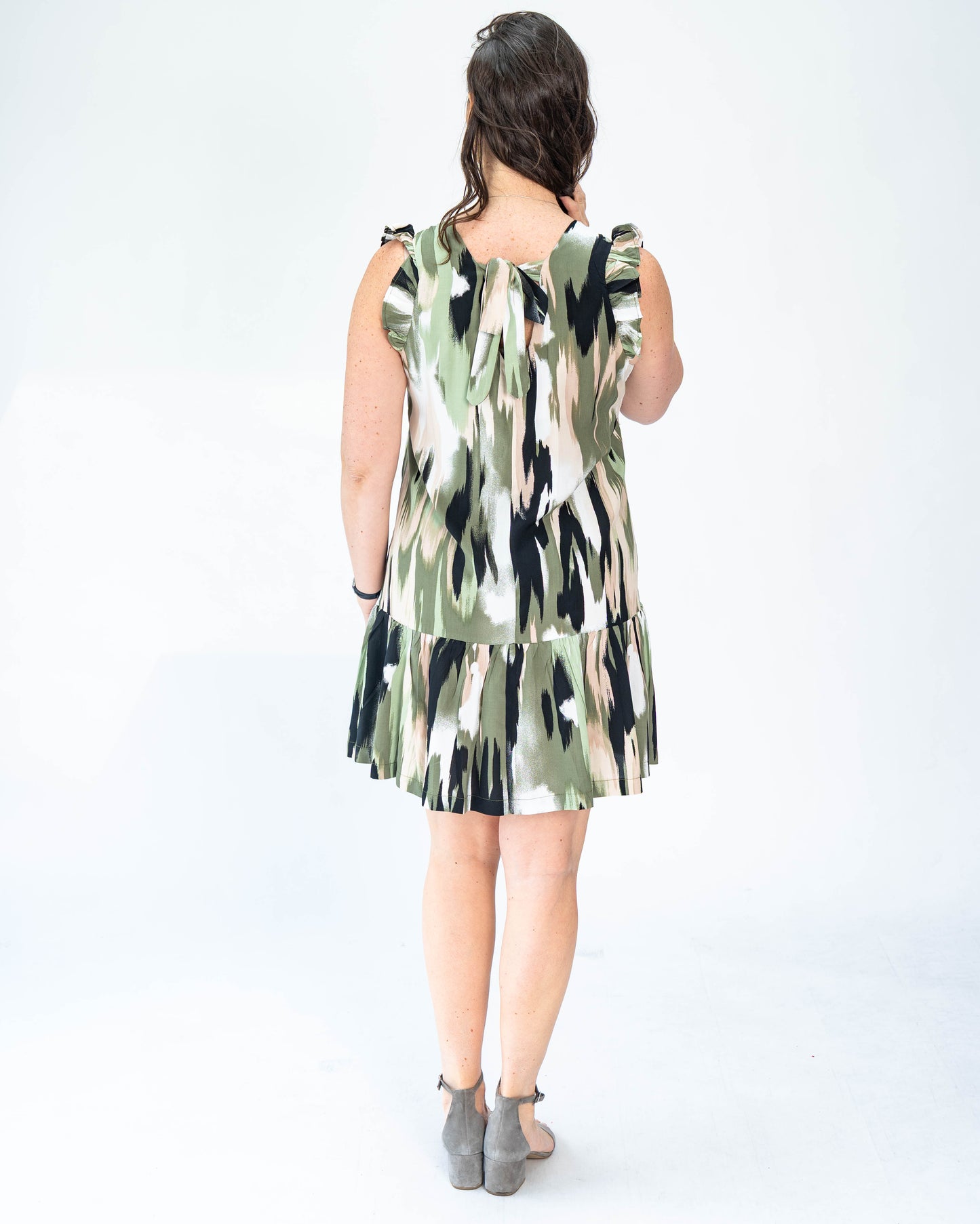 Vestido Summer Verde/Beige