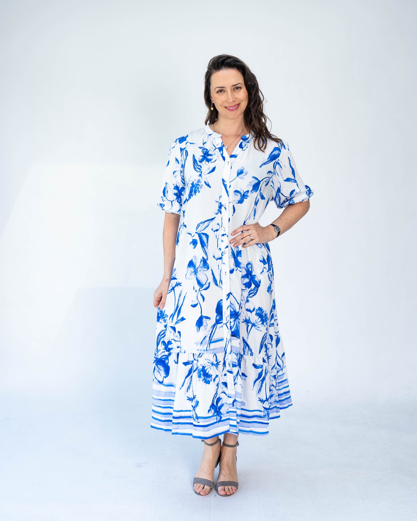 Vestido Marina Azul