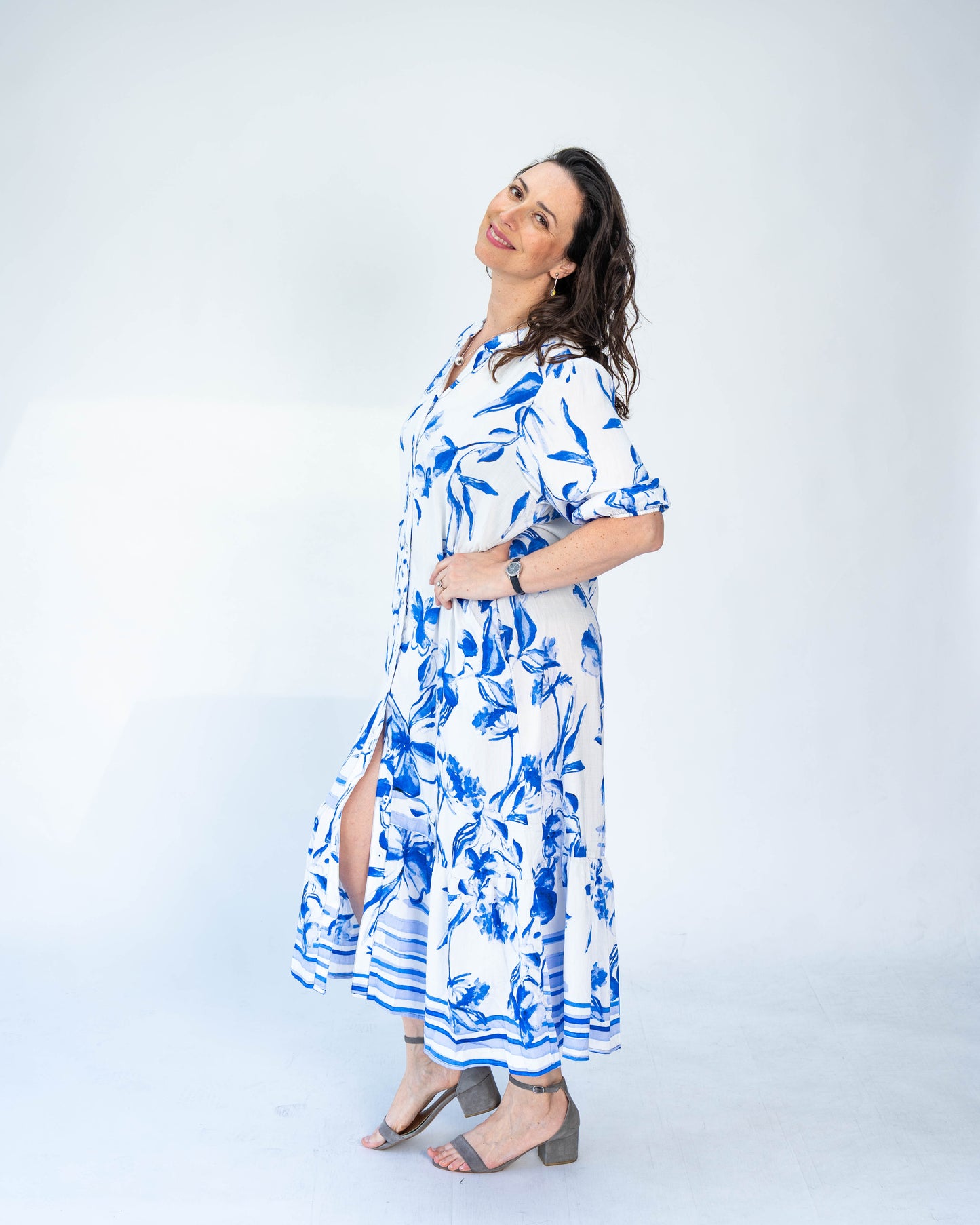 Vestido Marina Azul