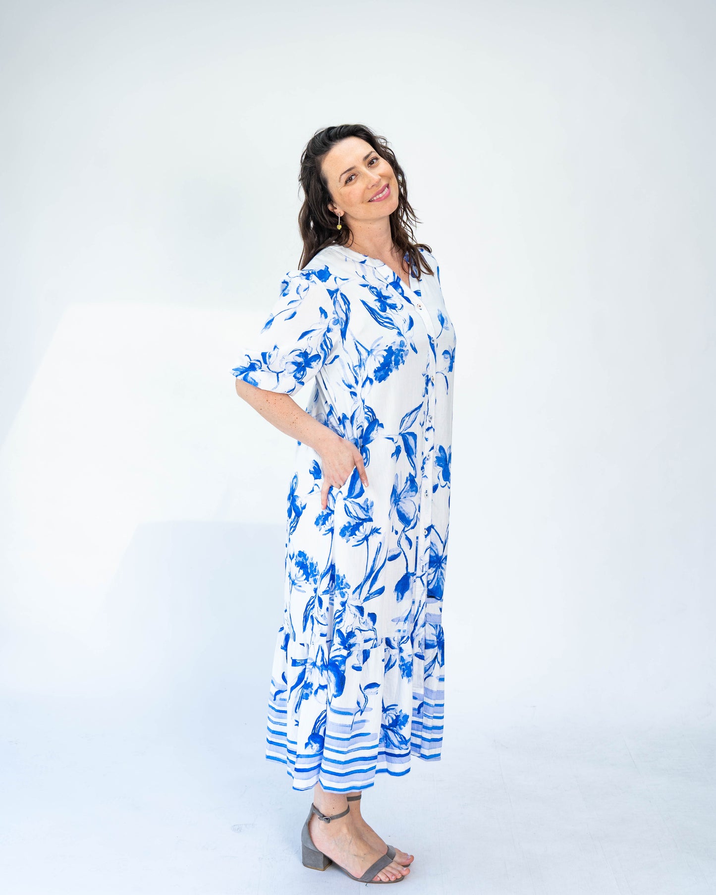 Vestido Marina Azul