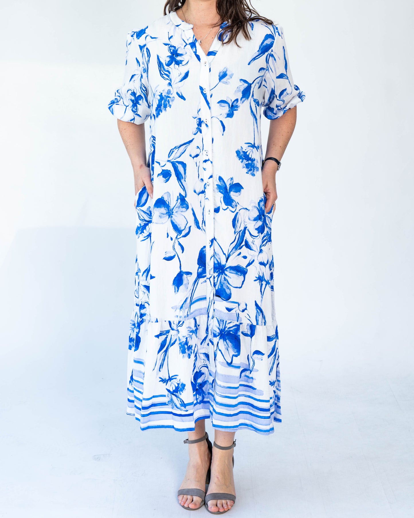 Vestido Marina Azul