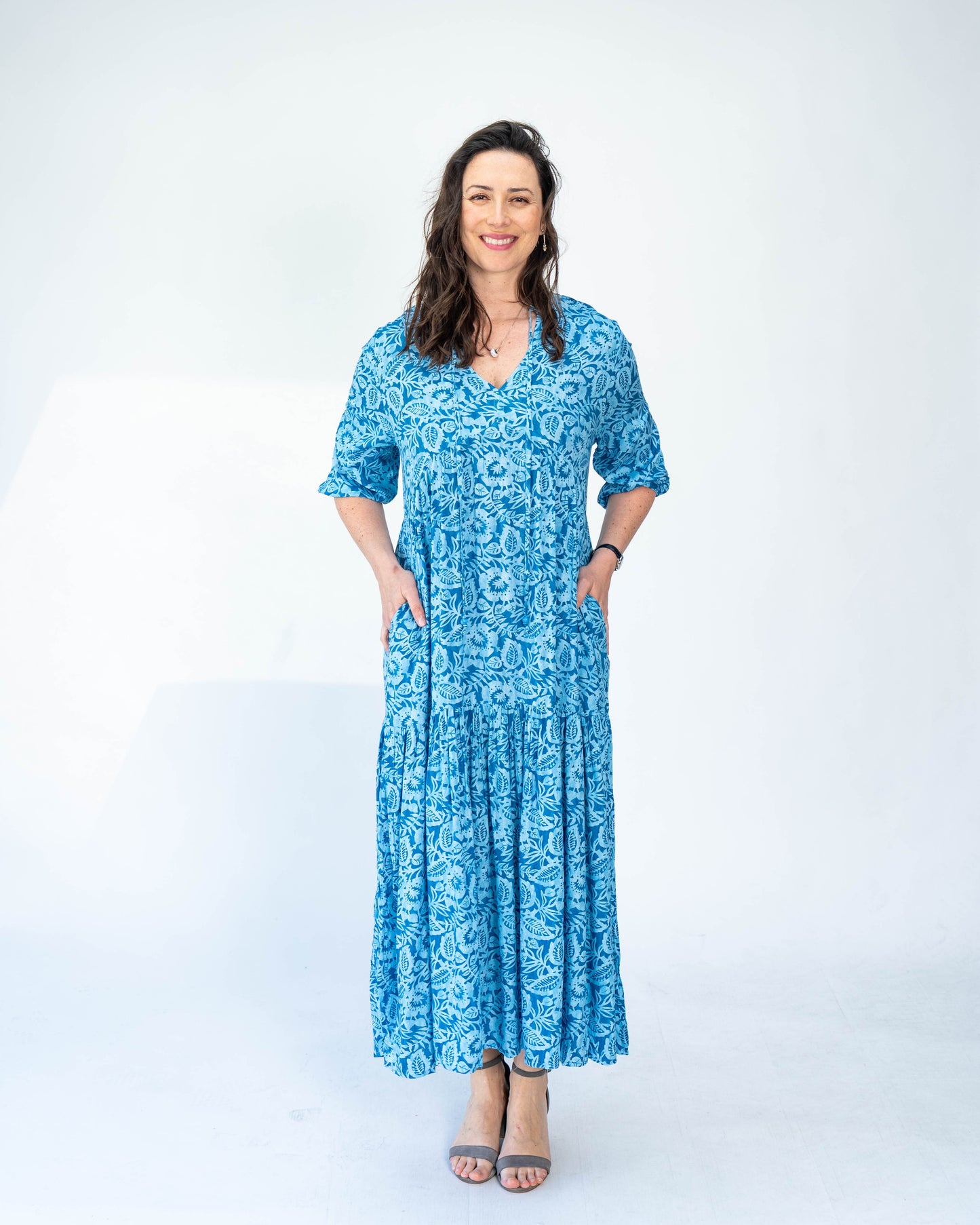 Vestido Iris Azul