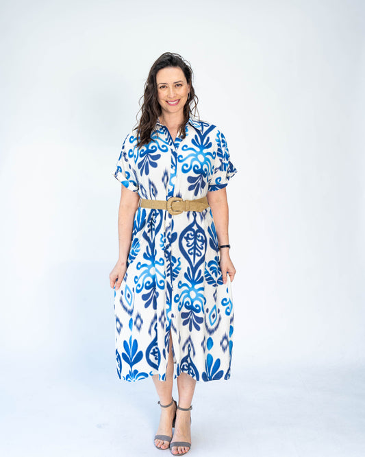 Vestido Ada Azul
